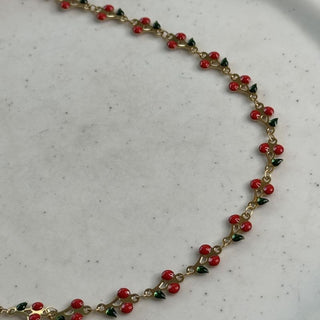 Gold cherry elegance
