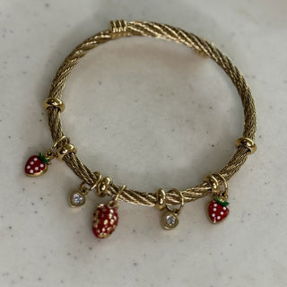 Spring on hand cuff