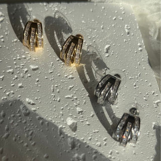 Bling hoops
