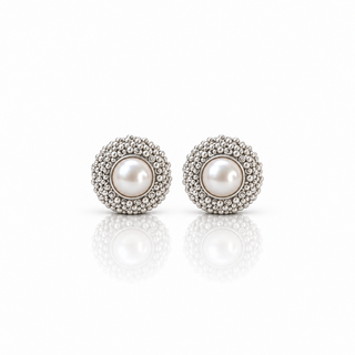 Afrodite Petrinoli — earrings silver pear