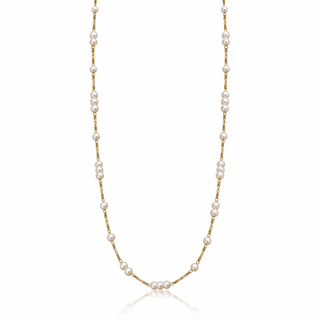 Afrodite Petrinoli — necklace pearl stations