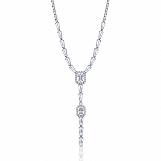 Afrodite Petrinoli — necklace y halo silver