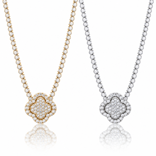 Afrodite Petrinoli — necklaces quatrefoil both