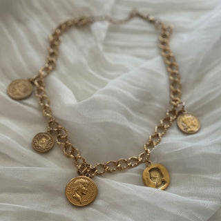 NY coins neck