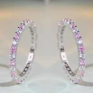 Brilliance pink Zirconia Band