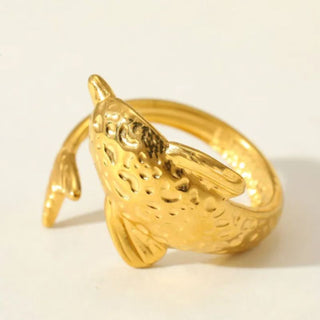The dolphin ring