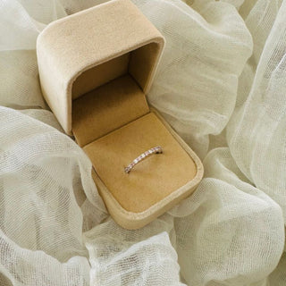 Brilliance pink Zirconia Band