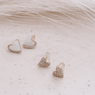 Pin Mini white Love