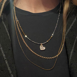 Triple gold/silver love