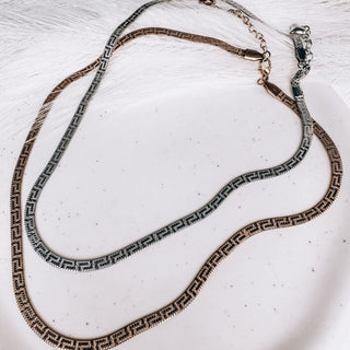 Meandros Snake Chain
